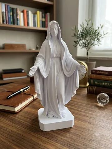 Figura decorativa: Statua della Vergine Maria Miracolosa — vista de referencia 5