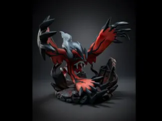 Yveltal Pokemon Figure