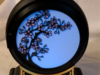 Blossom Tea Light Scene