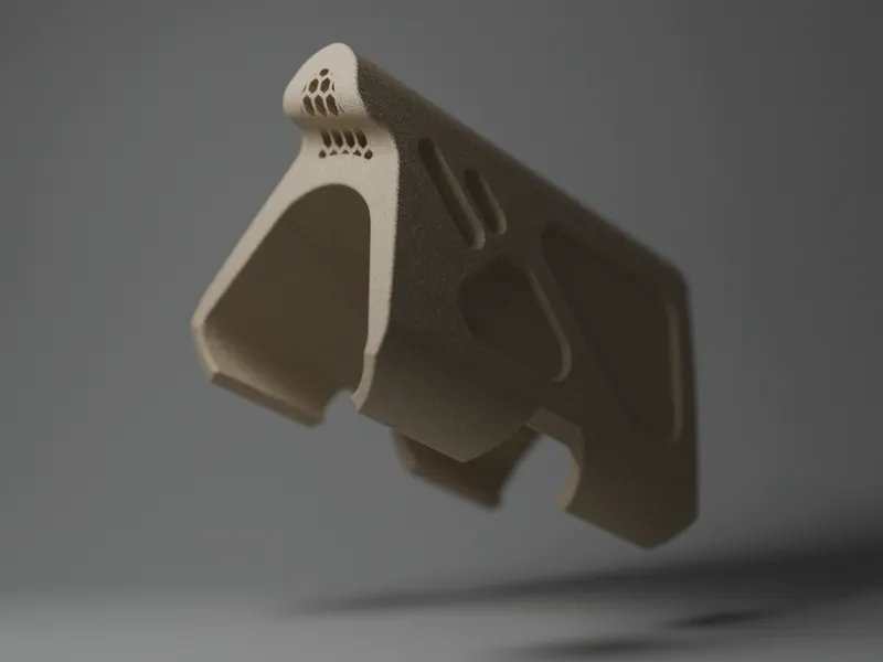 B5 Bravo stock cheek riser (0.75)