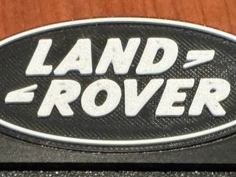 Etichetta Land Rover