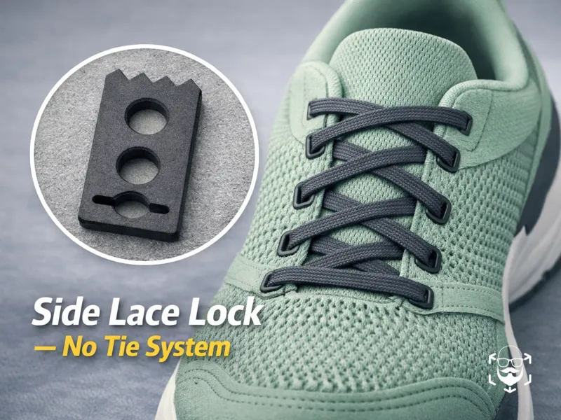 Side Lace Lock – Shoelace Holder