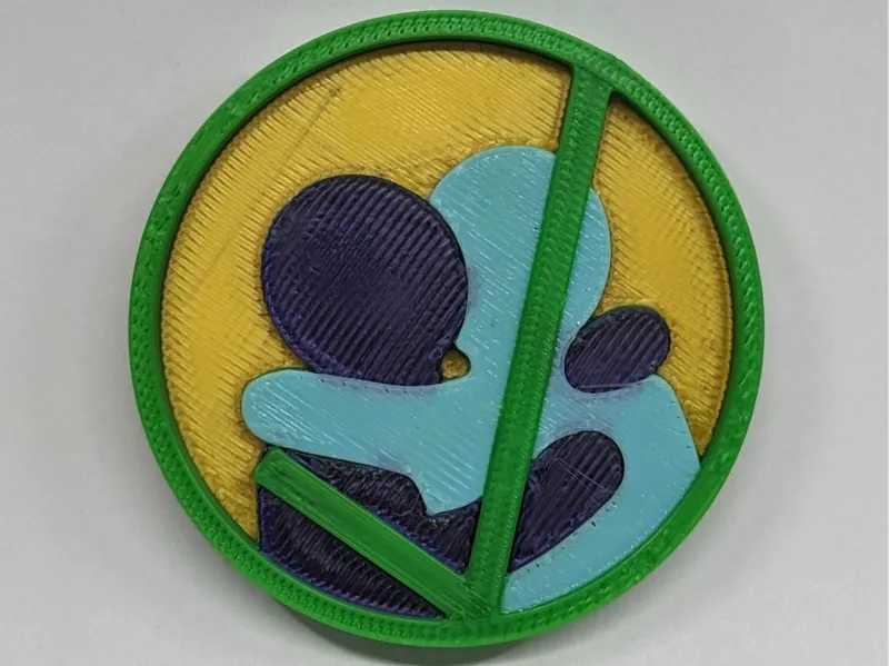 Hug preference badge