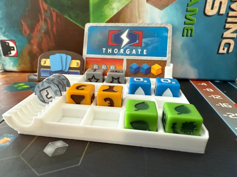 [Remix] Terraforming Mars Dice Game: Player Tray