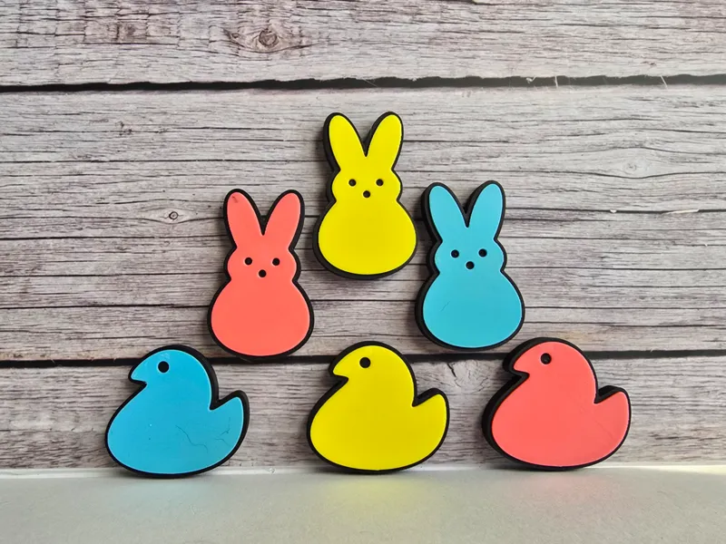 Easter Peeps (Bunny and Chick) Magnets