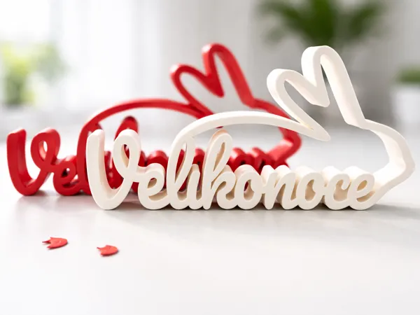 Panneau décoratif de Pâques oreilles de lapin
