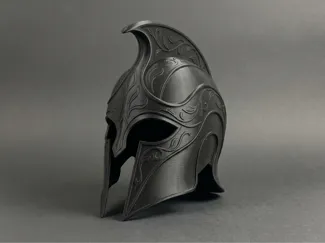 Elven Helmet – Detailed Fantasy Cosplay or Display