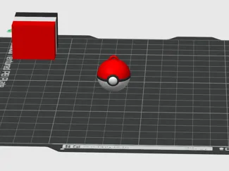 Pokeball Keychain