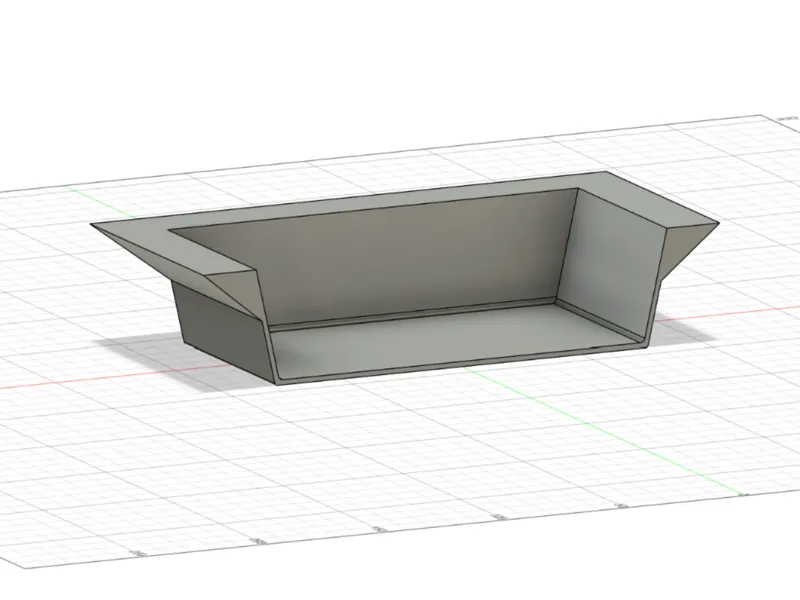 Simple Under Desk Glasses Shelf