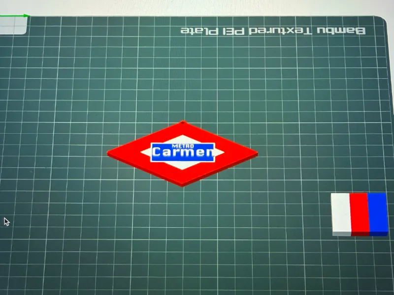 Logo Metro de Madrid personalizable