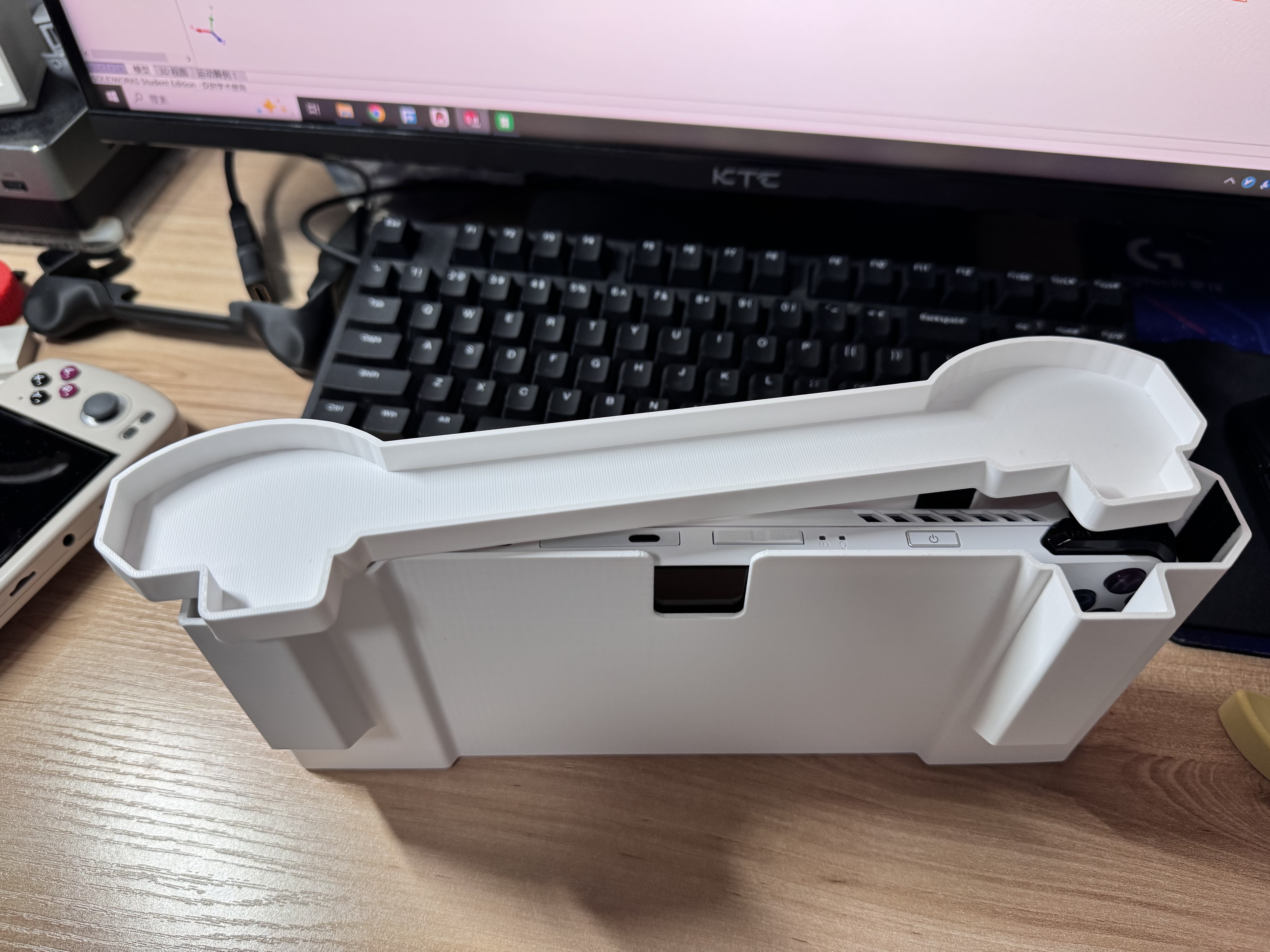 Miniatura 3 do modelo 3D ROG Ally超薄收纳保护壳 防止摇杆刮蹭