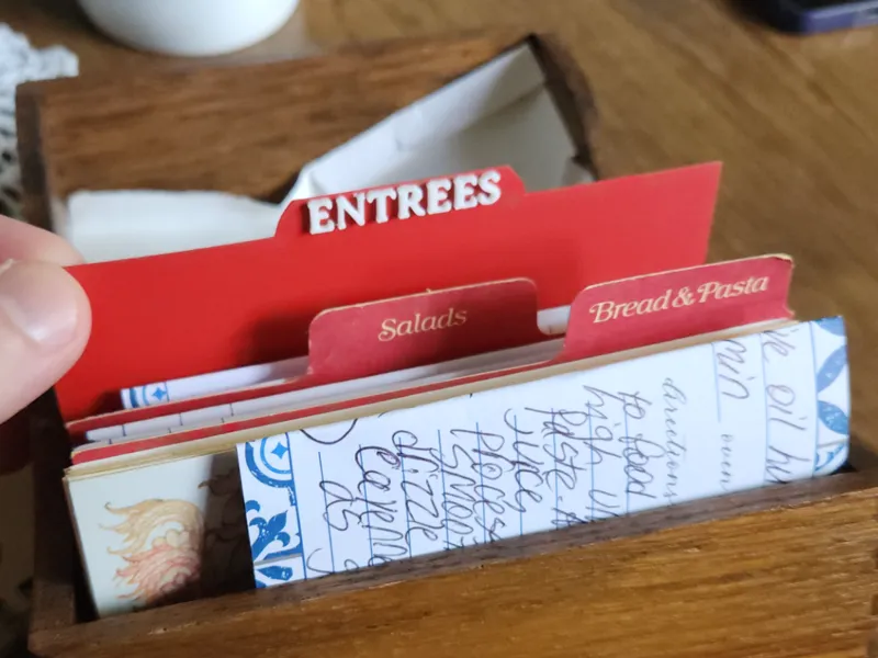 Recipe Card Dividers - 3 x 5 (130mm x 90mm)