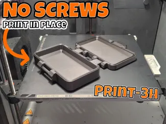 Box- Print in place and no screws