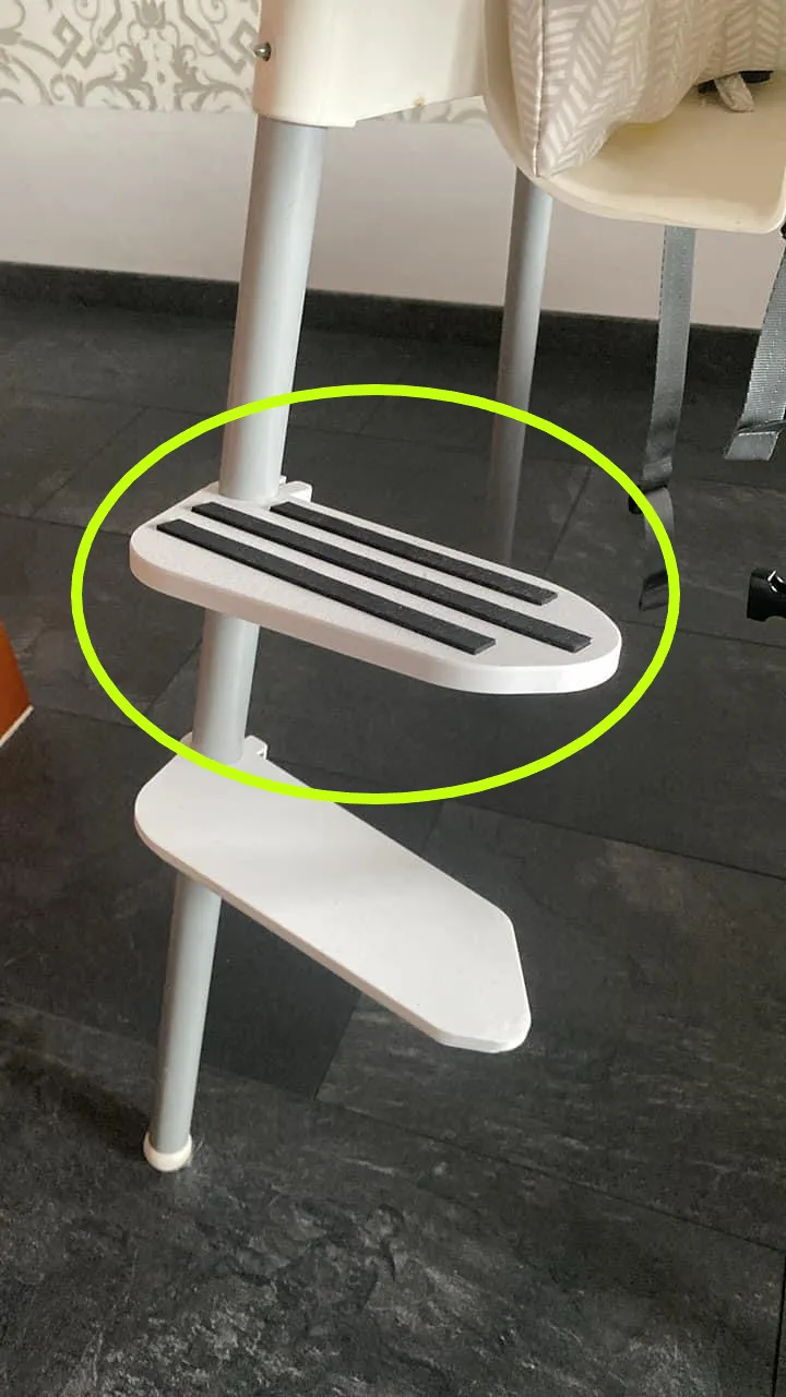 Footrest for IKEA "Antilop" highchair