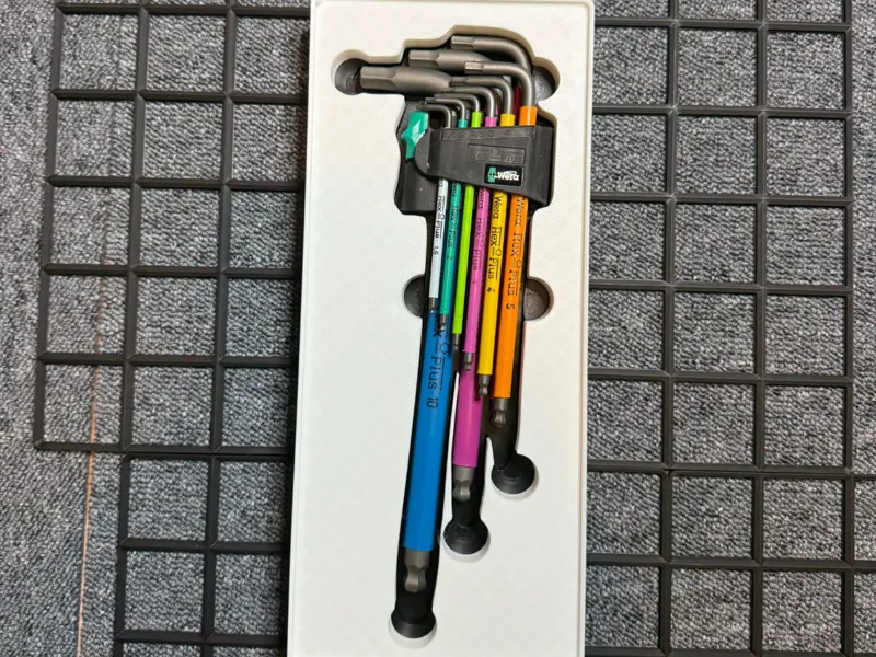 Gridfinity Wera Allen key set