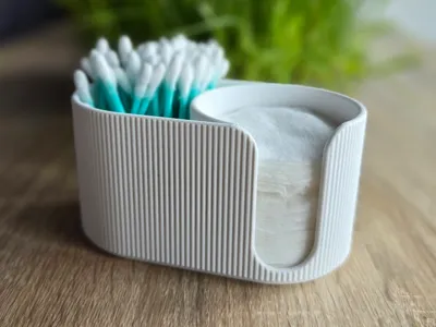 Bath pads and swab holder