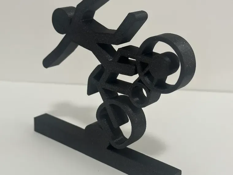 Trials mini sculpture