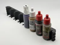 Holder: 17-18ml Bottles Variety Vallejo/Army Painter/AK