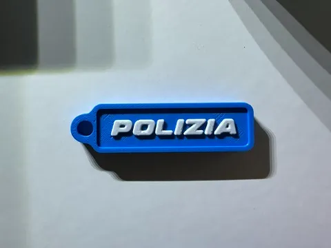 Portachiavi Polizia di Stato