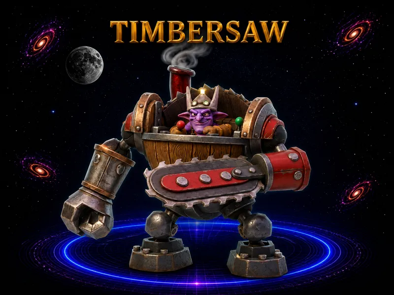 DOTA 2 TIMBERSAW CHIBI STYLE