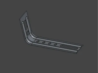 L Bracket 130×70×30×1.5mm