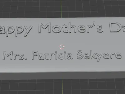 Custom Mother's Day Keychain V2