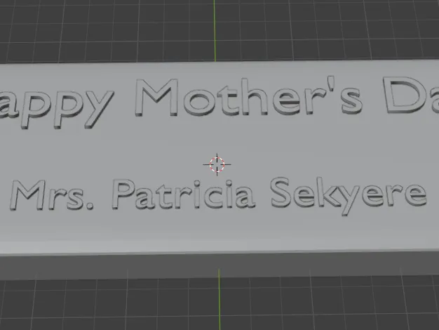 Custom Mother's Day Keychain V2