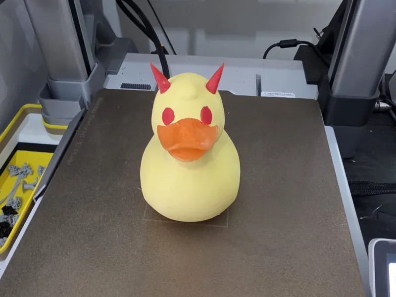 Devil duck towbar cover Halloween 