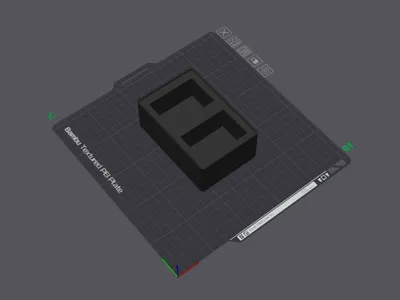 Gridfinity Holder for Vivitar Flash