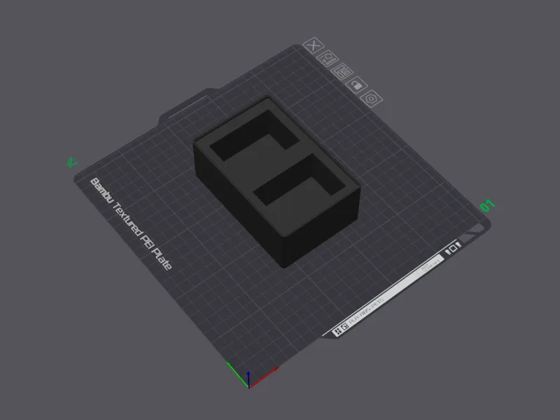 Gridfinity Holder for Vivitar Flash