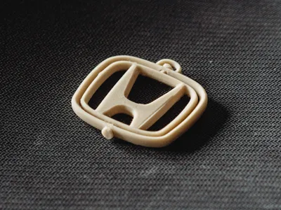 Honda logo keychain swivel