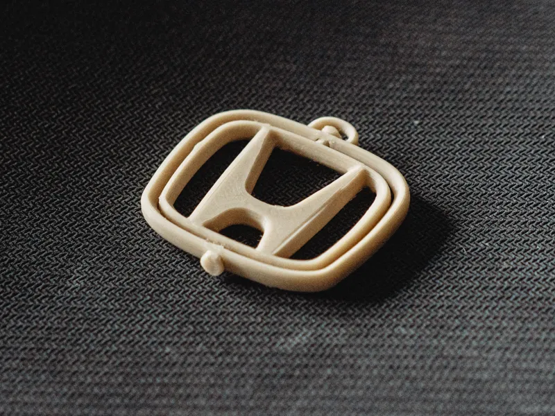Honda logo keychain swivel
