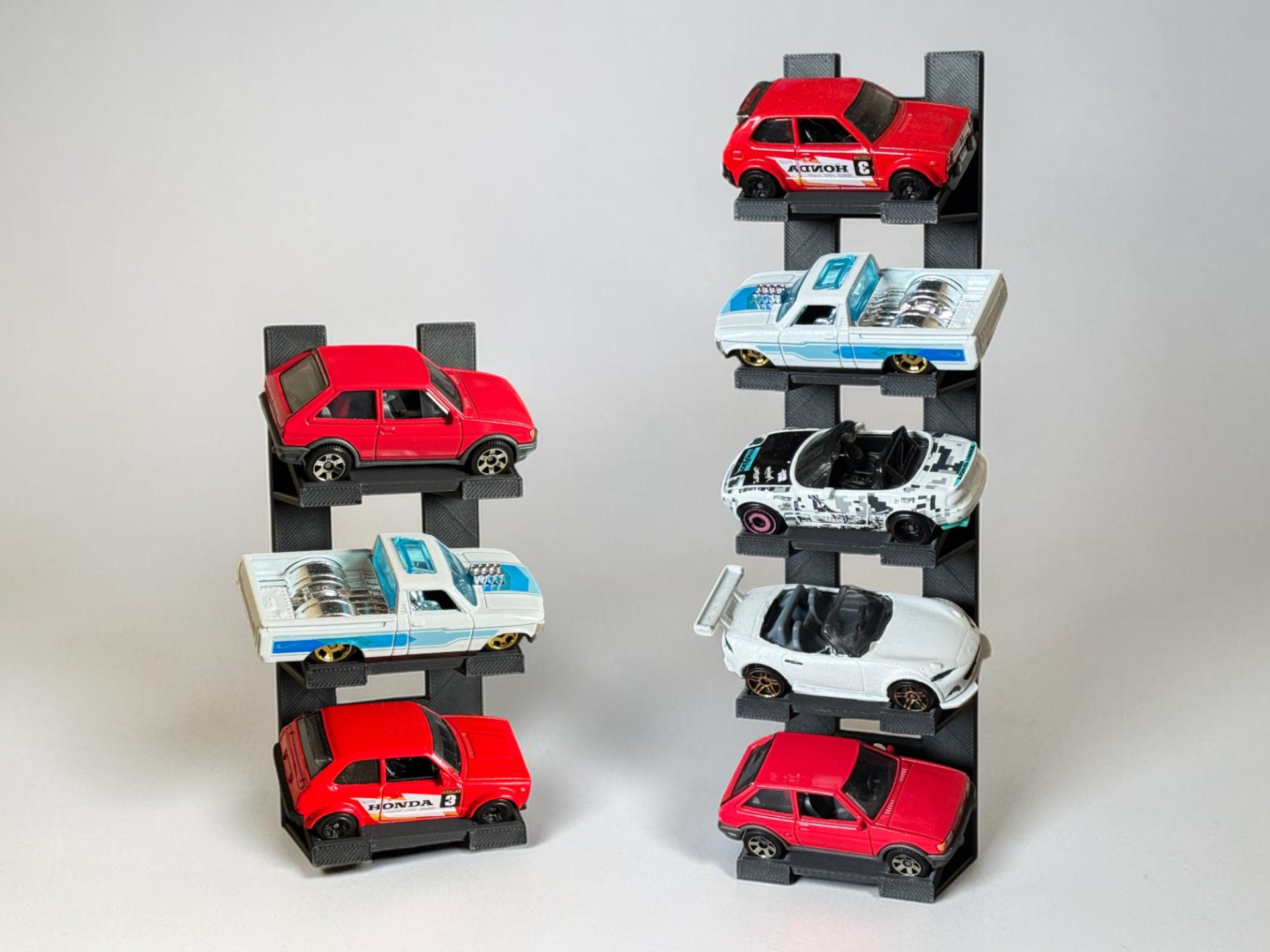 1:64 car stand display for toys