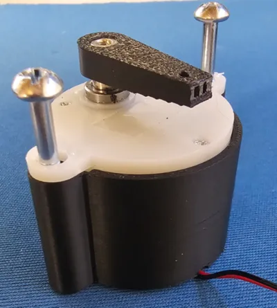 Surface Mount Housing for Uxcel Motor, 6VDC 5RPM