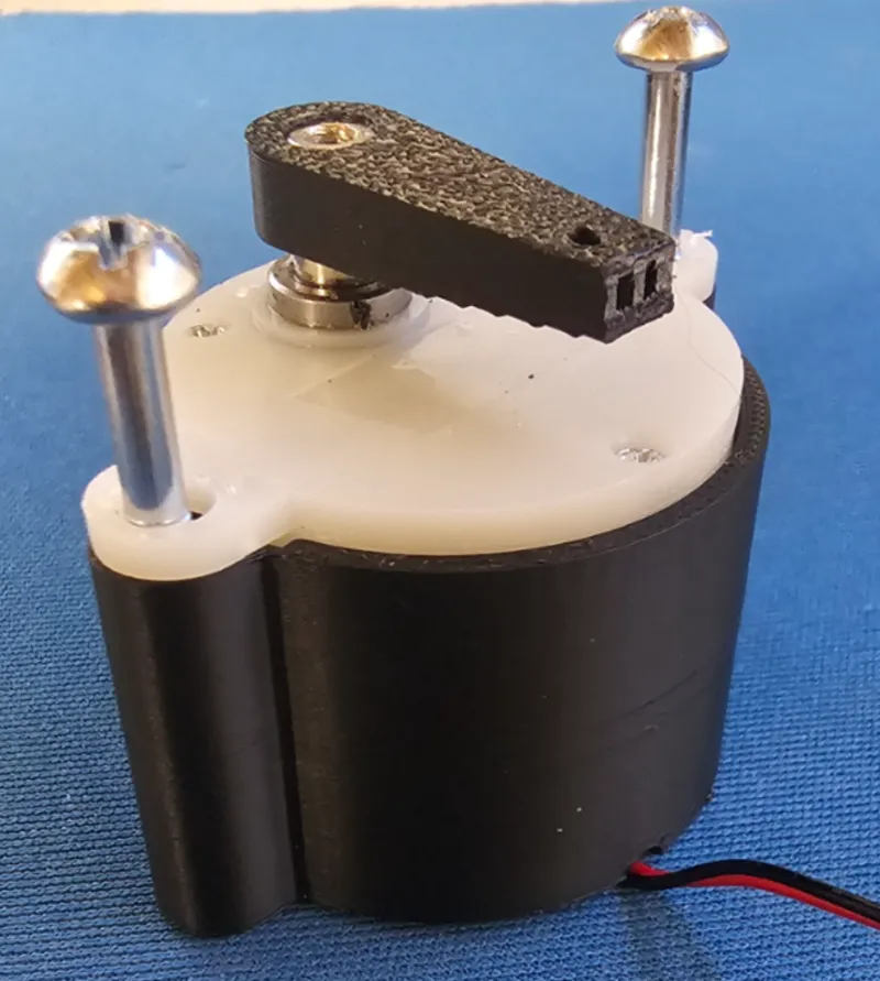 Surface Mount Housing for Uxcel Motor, 6VDC 5RPM