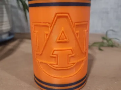Auburn Tiger Can Holder