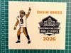 Drew Brees 2026 HOF - 0.2mm layer, 2 walls, 10% infill