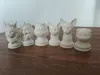 Elegant Cat Chess Pieces