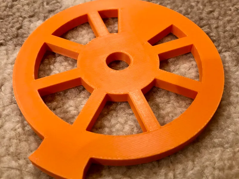 Battlebot Ripperoni Asym Spinner Design (5")