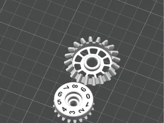 MultiColor gear with #'s