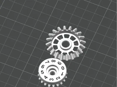MultiColor gear with #'s