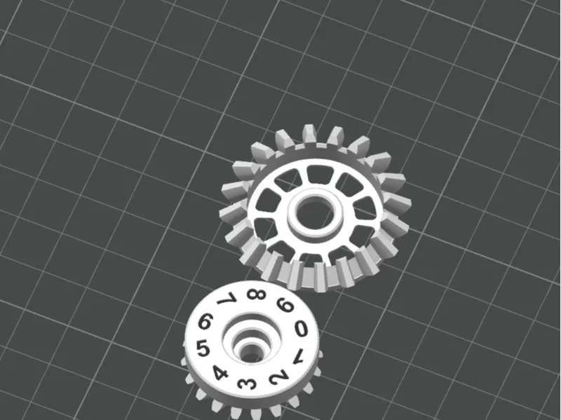 MultiColor gear with #'s