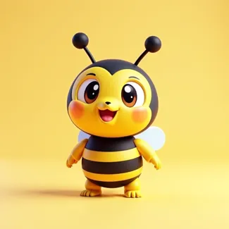 Dee The Bee - PrintMon 3D Animal Creature