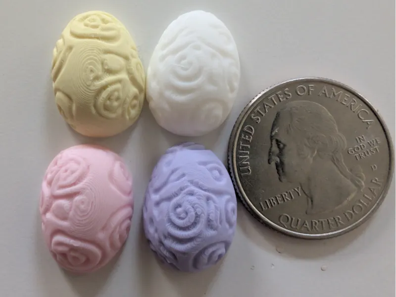 Swirly Easter Eggs