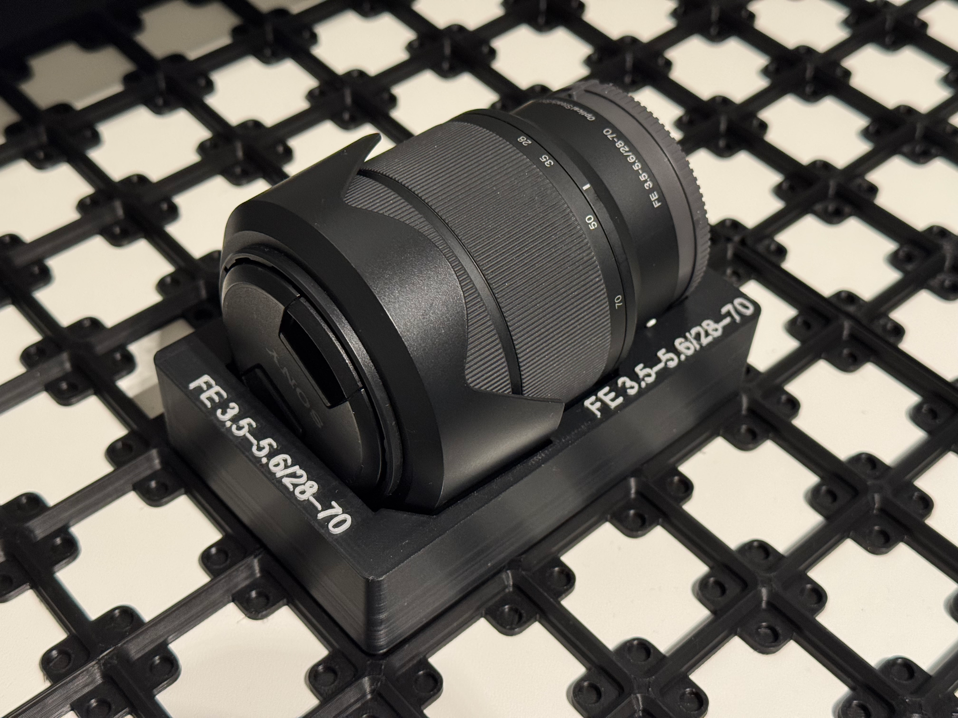 Gridfinity Box for Sony FE 28-70/F3.5-5.6 Lens