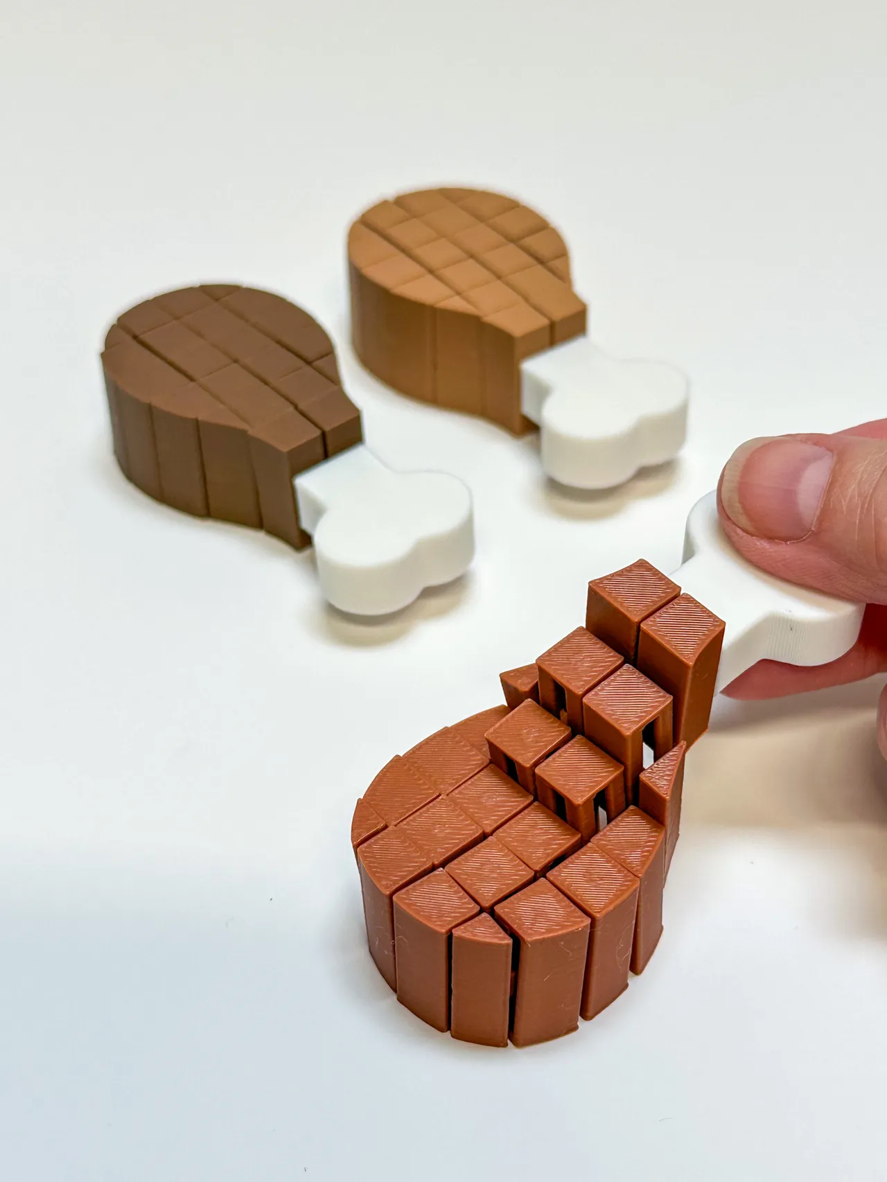 Mini Pixel Turkey Leg Fidget view 2