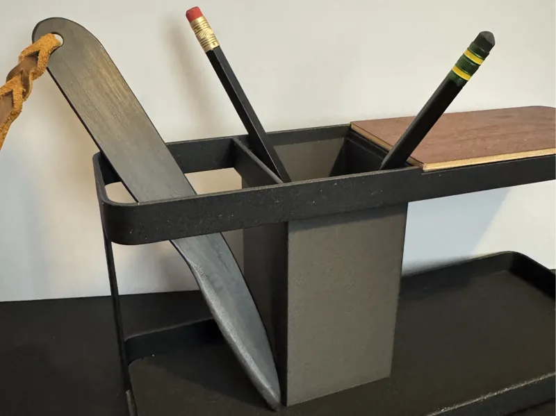 Yamazaki desk organizer partition pencil holder