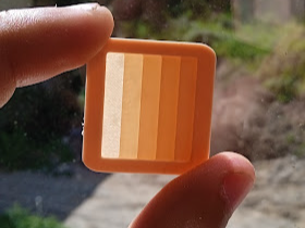 Layer Height Color Test 3D Print