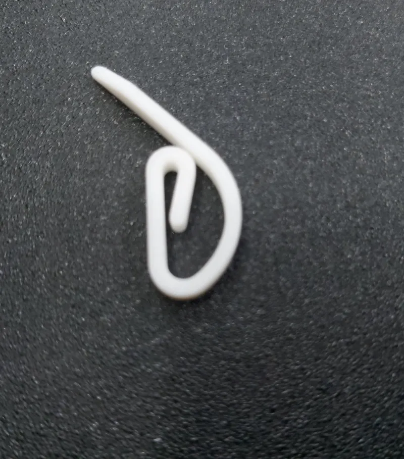 Proboscis curtain hooks