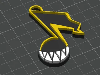 Persona 5 Point Up Keychain Charm